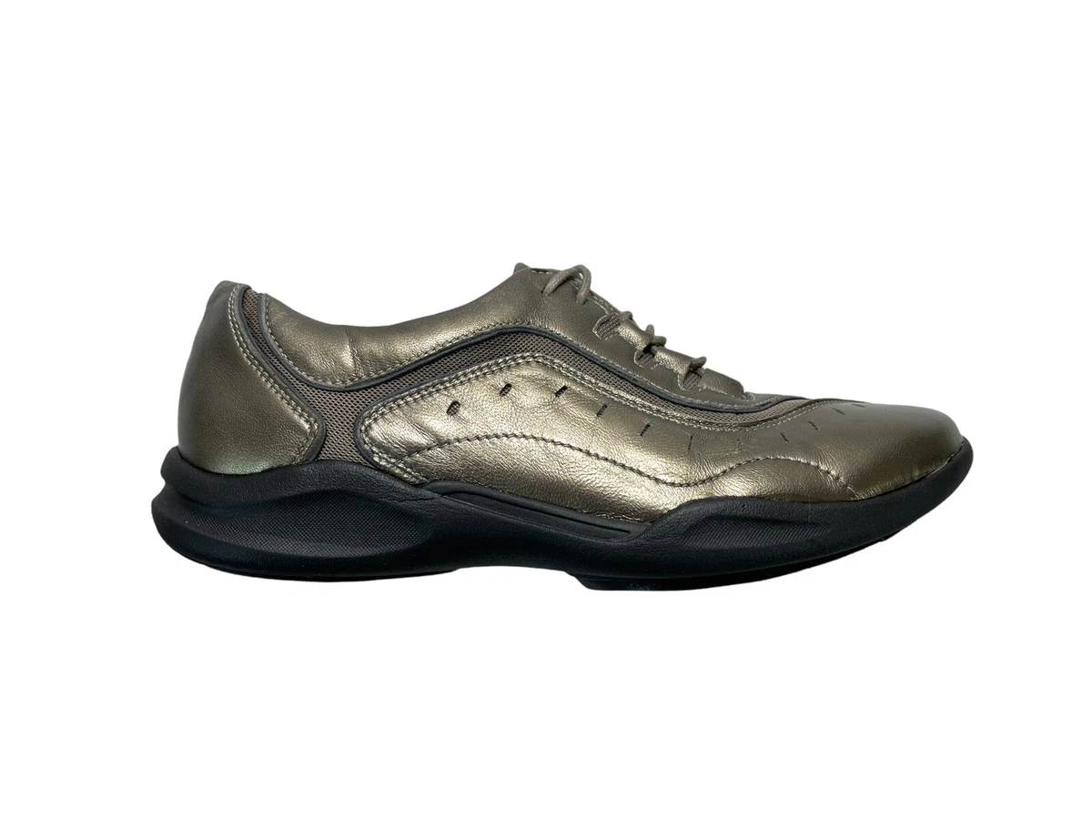 Clarks Women s Shoes Wave Cruise Pewter Mary Janes Size 9 M