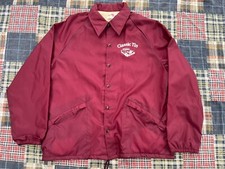 Vintage King Louie Light Jacket Classic Tin Car Club Mira Loma CA Sz L USA Made
