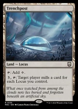 x1 Trenchpost R MTG Commander: Modern Horizons 3 M/NM, English
