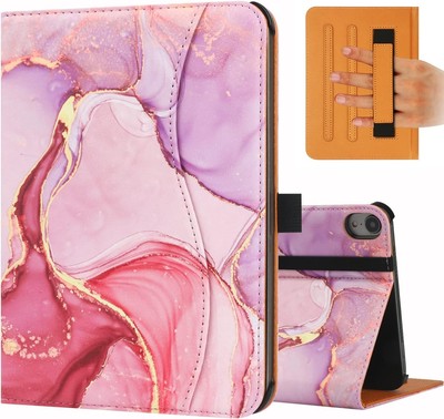 Case For iPad Mini 8.3'' 6/7 Gen (2021/24) w/ Pencil Holder & Leather Folio Stand