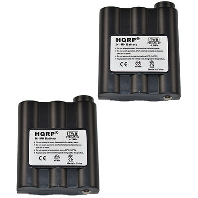 2x Battery for Midland GXT / LXT Series Two-Way Radio, BATT5R AVP-7 HH54 HH54VP2