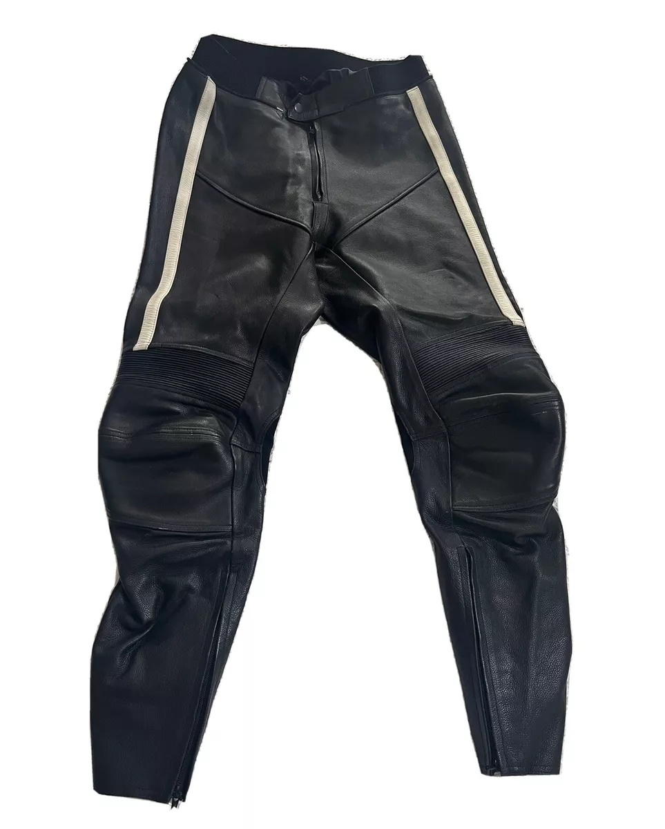 Hein Gericke Leather Armored Pants, motorcycle pants, men's large