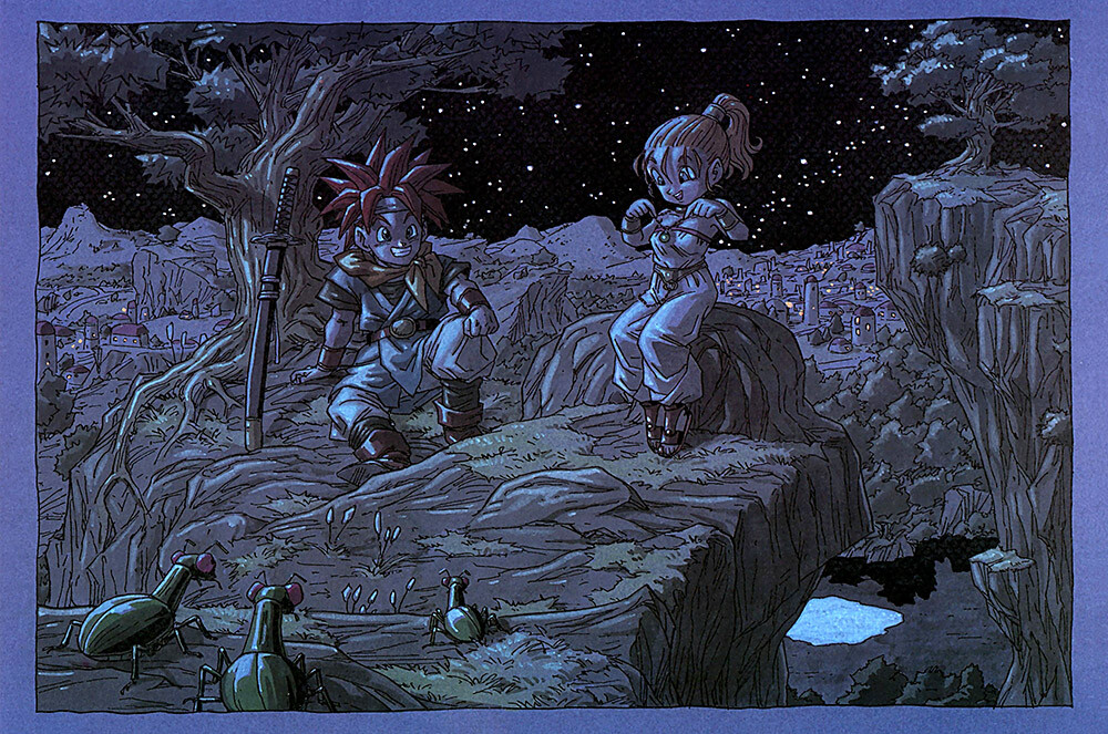 Chrono Trigger Art Super Nintendo SNES 3DS Premium POSTER MADE IN