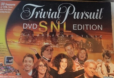 TRIVIAL PURSUIT SNL EDITION DVD TRIVIA BOARD GAME SATURDAY NIGHT LIVE-New