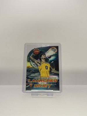 2024 Topps - Jalen Hood-Schifino - Launched into Orbit - Cosmic Chrome #LI0-9