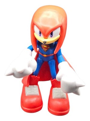 DC X Sonic The Hedgehog Series 2 Mini Mystery Bag Figure KNUCKLES AS SUPERMAN