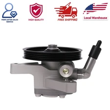 Power Steering Pump w/ Pulley Fits 98-02 Honda Accord 3.0L V6 99-04 Odyssey 3.5L