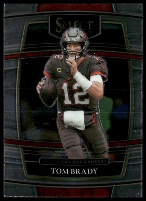 Tom Brady 2021 Panini Select #1 Tampa Bay Buccaneers