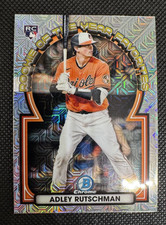 2023 Bowman Adley Rutschman #ROYF-4 Rookie of the Year Favorites Mojo Refractor