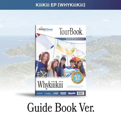 KIIIKIII [WHYKIIIKIII] EP Album GUIDE BOOK Ver/CD+Photo Book+Ticket+2 Card+GIFT - Photo 1/4