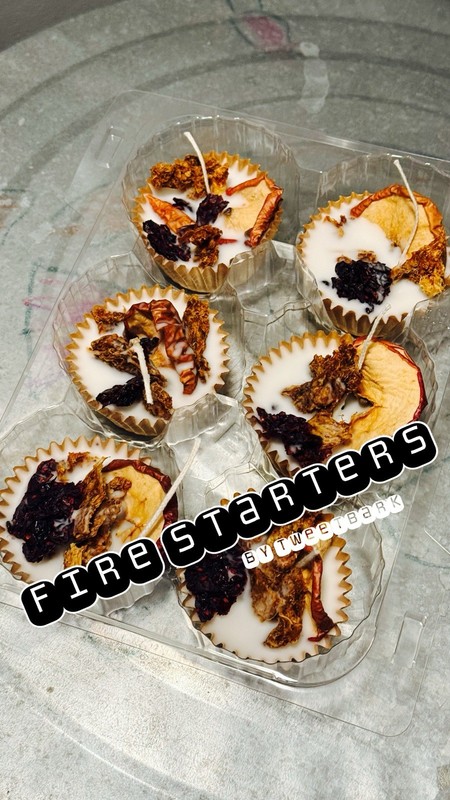 handmade firestarter organic