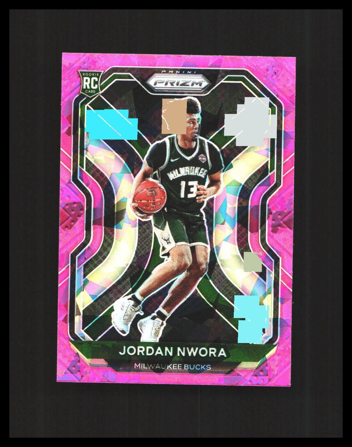 2020-21 Jordan Nwora Rookie Card - Panini Prizm #273 Pink Ice - S1B4R1L8C29