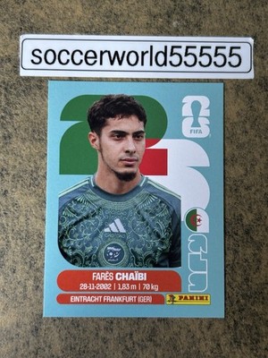 PANINI FIFA WORLD CUP 2026 - Sticker Nr. ALG 14 - FARES CHAIBI