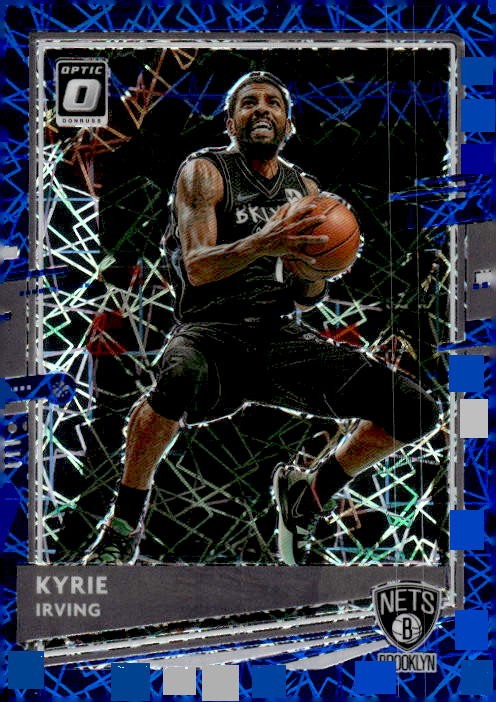 2020-21 Donruss Optic #101 Kyrie Irving Blue Velocity