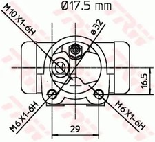 Cylindre de roue Smart FORTWO