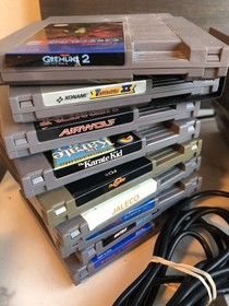 Huge! Nintendo NES Console Bundle NEW PINS 22 Game lot Super Mario 1 2 