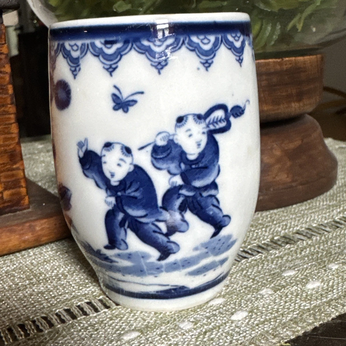蓝色1900-1940 日本古董玻璃杯和杯子| eBay