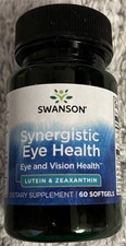 Swanson Synergistic Eye Health Lutein and Zeaxanthin 22 mg 60 Softgels