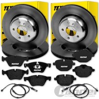 Textar Bremsscheiben + BelÄGe Vorne + Hinten Passend FüR Bmw 5Er F11 Touring