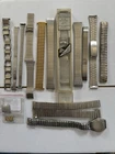 Lot Of Vintage Wrist Watch Bands Timex Rolex Bulova Elgin Caravelle