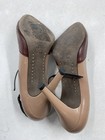 Valentino Garavani Burgundy Beige Two Tone Leather Pump W 5.5 — photo 9