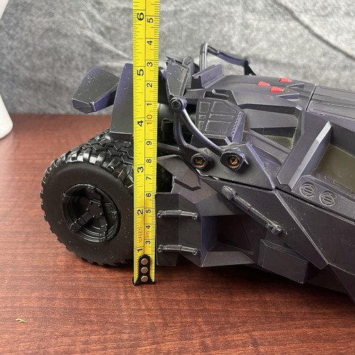 Batman Begins Batmobile Cavaliere Oscuro (Bicchiere) 13" Luci e Suoni 2005 Mattel - Foto 11 di 15