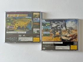 Sega Saturn Gun Griffon 1 2 Set with Obi Mecha Simulation NTSC-J Japan