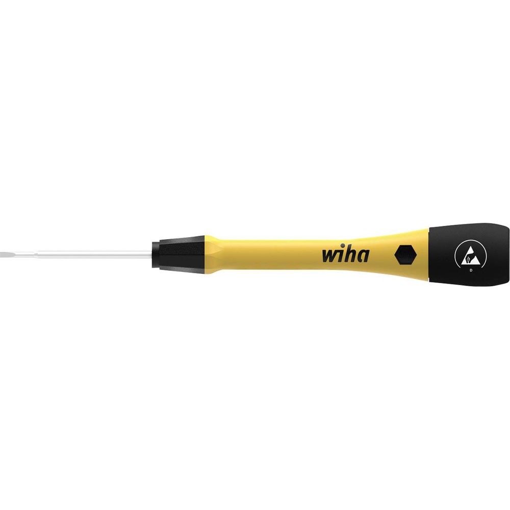 Wiha Fine screwdriver PicoFinish® ESD Slotted 2.0 mm