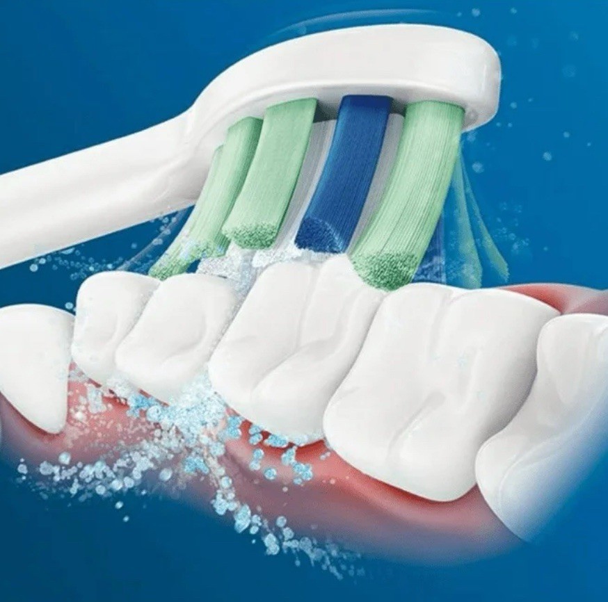 Philips Sonicare C2 Optimal Plaque Control Replacement Heads 8-Pack White