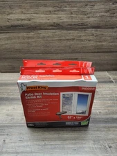 (2 PACK) Frost King 84 In. X 110 In Clear Plastic Patio Indoor Shrink Window Kit