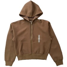 Uniqlo Dry Sweat Full-Zip Hoodie Brown Women's Size XS