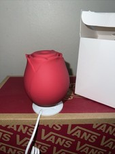 Rose Shaped Mini Massager for Women Happy Meeting Joy At Meeting New Sealed