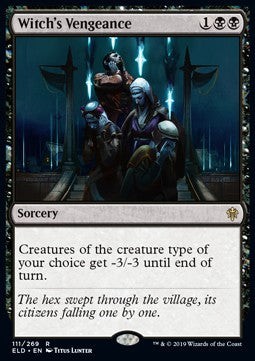 Magic/MTG Witch's Vengeance ELD-111 Rare Englisch Good