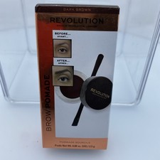 Makeup Revolution Brow Pomade Dark Brown 2.5g