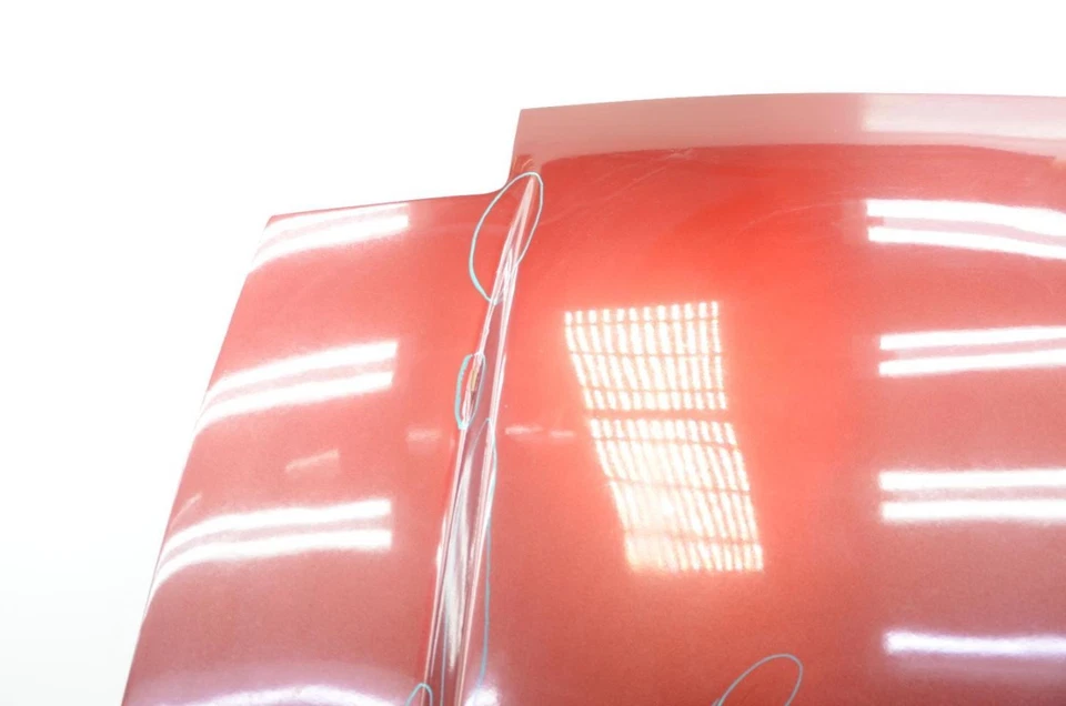 Conjunto capó capó personalizado rojo Nissan 240SX S13 89-94 Foto 2 de 4