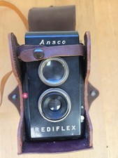 ANSCO REDIFLEX TLR W/LEATHER FITTED CASE READ  