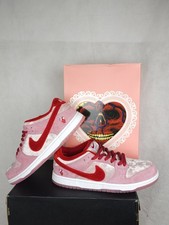 Nike StrangeLove SB Dunk Low Valentine’s Day Sneakers 45 Special Edition Pink 