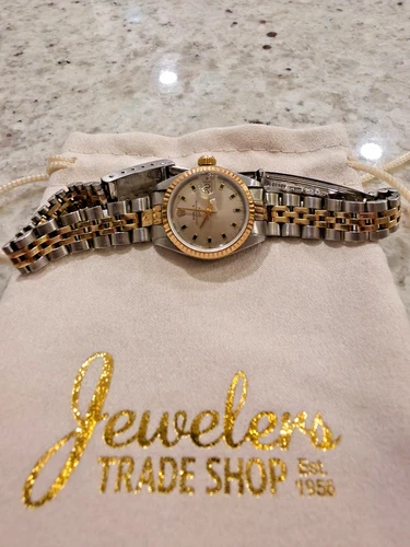 Lady's Vintage Rolex Oyster Perpetual Date wrist watch 26mm 6917