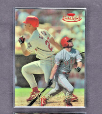 1998 TOPPS GOLD CLASS 3 RED LABEL MISSING SERIAL #28 RUSTY GREER RANGERS SSP