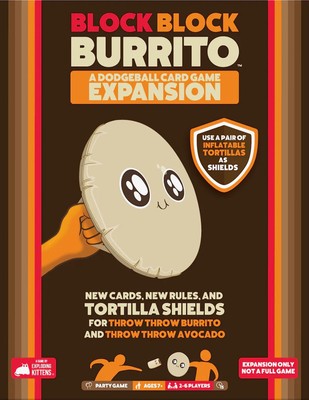 Exploding Kittens Presents Block Block Burrito - Expansion to Throw Throw Burrit