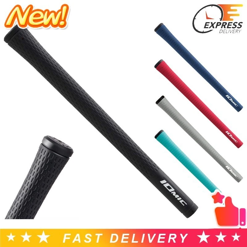 Juego de 13 empuñaduras de golf de goma universales Iomic Sticky 2.3 5 colores EE. UU. -En stock Foto 3 de 4