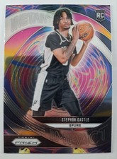 2024-25 Prizm Stephon Castle RC #4 Instant Impact ROTY