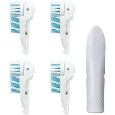 Sensitive Replacement Toothbrush Heads Compatible with Oral-B Cross Action Power