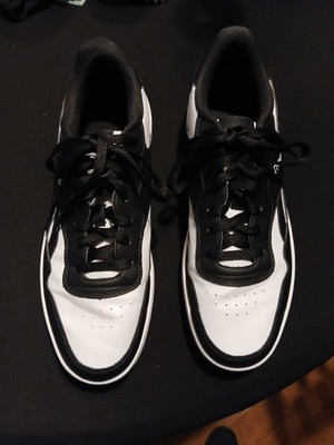Reebok Men's BB1000 Low Top Basketball Sneakers White & Black Size 11