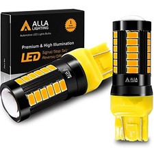 2800lm 7440 7443 LED Turn Signal Lights Bulbs T20 7440NA 7444NA Amber Yellow