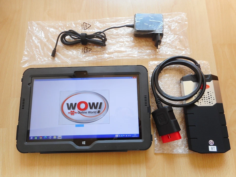 Valise Diagnostique Auto Multimarques + Tablette DELL Venue 11 Pro OB Diagnostic - Photo 4/4