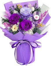 Flowers for Delivery, Preserved Flowers Bouquets, Birthday Gifts for Women Mom