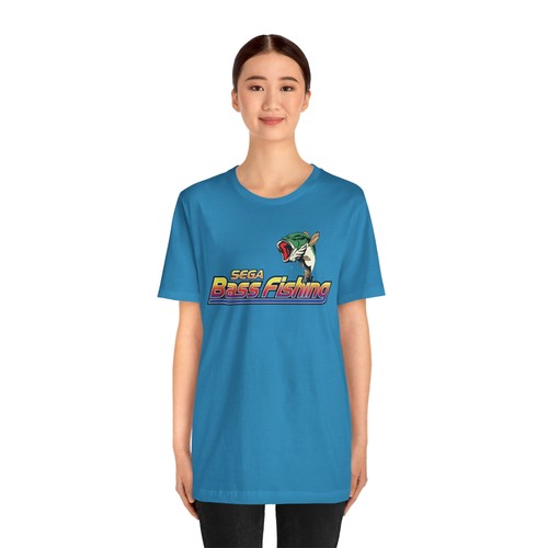 T-shirt manches courtes unisexe logo rétro Sega Bass Fishing Dreamcast années 2000 - Photo 63/109