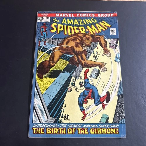 The Amazing Spider-man #110 (1972) Marvel Comics Bronze - Gibbon! 3.0