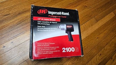 Ingersoll Rand ½'' Drive Pneumatic Air Impact Wrench Tool 2100G OPEN BOX